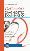 Cover of: DeGowins Diagnostic Examination (Degowin's Diagnostic Examination) by Richard Leblond