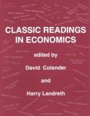 Cover of: Classic Readings in Economics