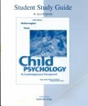 Cover of: Child Psychology (Study Guide) by E. Mavis Hetherington