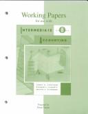 Cover of: Working Papers for Use With Intermediate Accounting