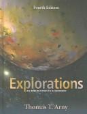Cover of: Explorations by Thomas T. Arny, Thomas T. Arny