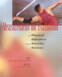 Cover of: Measurement for Evaluation: In Physical Education and Exercise Science