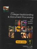 Cover of: Gregg College Keyboarding and Document Processing by Scot Ober, Scot Ober