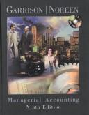 Cover of: Managerial Accounting by Eric W. Noreen, Ray H. Garrison, Eric W. Noreen