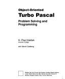 Cover of: Object-Oriented Turbo Pascal Problem Solving and Programming by H. Paul Haiduk