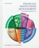 Cover of: Financial institutions management by Anthony Saunders, Mark J. Flannery, Mark D. Flood