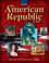 Cover of: The American republic to 1877