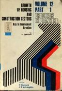 Cover of: Growth of Housing and Construction Sectors: Key to Employment Creation (Progress in Planning)