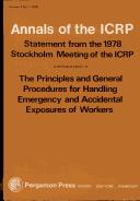 Cover of: principles and general procedures for handling emergency and accidental exposures of workers: a report of Committee 4 of the International Commission on Radiological Protection adopted by the Commission in June 1977.