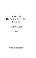 Cover of: Services: The Driving Force of the Economy (Esif)