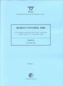 Cover of: Robot Control 2000 (SYROCO'00) (2-volume set)