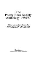 Cover of: The Poetry Book Society anthology 1986/87