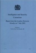 Cover of: Report into the London Terrorist Attacks on 7 July 2005: Cm.6785