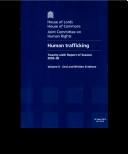 Cover of: Human Trafficking: Twenty-sixth Report of Session 2005-06: Oral and Written Evidence