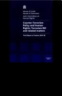 Cover of: Counter-terrorism Policy And Human Rights: House of Lords Papers 75-i 2005-06 House of Commons Papers 561-i 2005-06