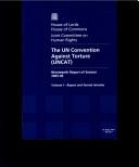 Cover of: The Un Convention Against Torture (Uncat): Nineteenth Report of Session 2005-06: Report And Formal Minutes