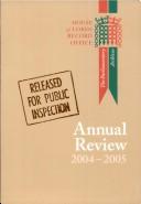 Cover of: Annual Review 2004-2005 | 