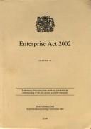 Cover of: Enterprise Act 2002 (Public General Acts - Elizabeth II)