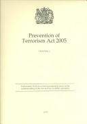 Cover of: Prevention of Terrorism Act 2005: Chapter 2