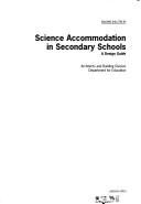 Cover of: Science accomodation in secondary schools | 