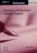 Cover of: Statistics Of Education by Great Britain: Department for Education and Skills, DfES