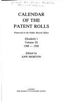 Calendar of Patent Rolls by Public Record Office