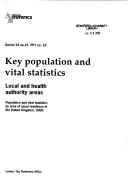 Cover of: Key Population and Vital Statistics (Series VS)