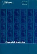 Cover of: Financial Statistics by Office for National Statistics, Office for National Statistics