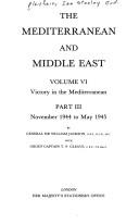 Cover of: The Mediterranean and Middle East (History of 2nd World War, U.K.Military History) by W.G.F. Jackson, T.P. Gleave
