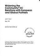 Cover of: Widening the Community?: EC relations with european and global partners