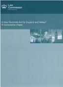 Cover of: A New Homicide Act for England And Wales? a Consultation Paper: Consultation Paper 177