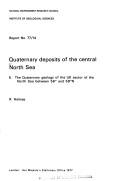 Cover of: Quaternary deposits of the central North Sea.