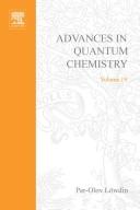 Cover of: Advances in Quantum Chemistry