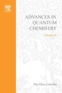 Advances in quantum chemistry by John R. Sabin, Michael C. Zerner