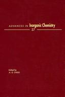 Cover of: Advances in Inorganic Chemistry