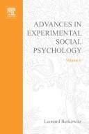 Advances in Experimental Social Psychology, Volume 6