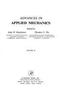 Cover of: Advances in Applied Mechanics
