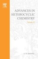 Cover of: Advances in Heterocyclic Chemistry by Alan R. Katritzky