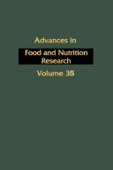 Cover of: Advances in Food and Nutrition Research