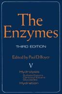 Cover of: The Enzymes. Volume 5 by Paul D. Boyer