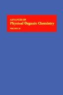Cover of: Advances in Physical Organic Chemistry (Vol 16)