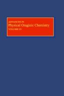 Cover of: Advances in physical organic chemistry. by edited by D. Bethell.