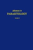 Cover of: Advances in Parasitology by John R. Baker