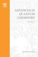 Cover of: Advances in Quantum Chemistry by Per-Olov Lowdin