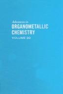 Cover of: Advances in Organometallic Chemistry, Vol. 20