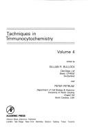 Cover of: Techniques in Immunocytochemistry