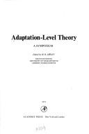 Cover of: Adaptation-level Theory
