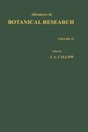 Cover of: Advances in Botanical Research, Volume 15: Volume 15 (Advances in Botanical Research)