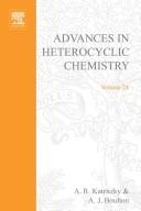 Cover of: Advances in Heterocyclic Chemistry by A. R. Katritzky, A. R. Katritzky