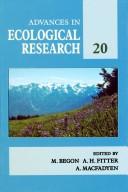 Cover of: Advances in Ecological Research
